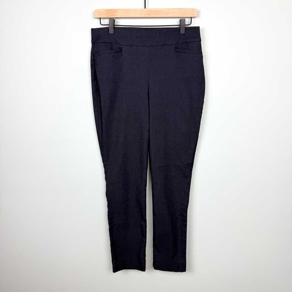Chico's Dark Gray Straight Leg Dress Pants